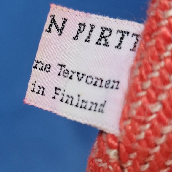 Vintage Kainuun Pirtti Salme Tervonen Finnish Table Runner Mat - Picture 4 of 8